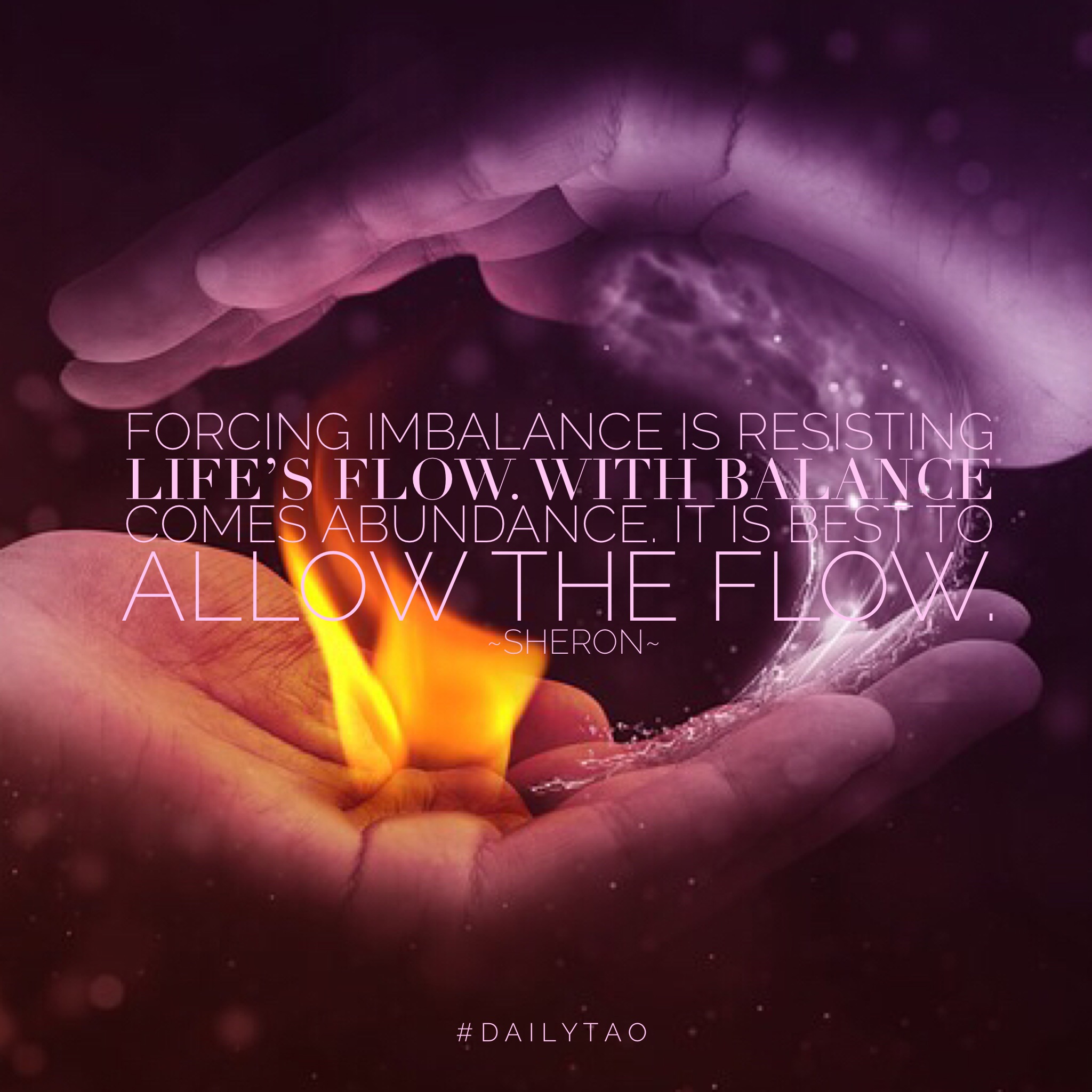 Balance Happens When You Allow It