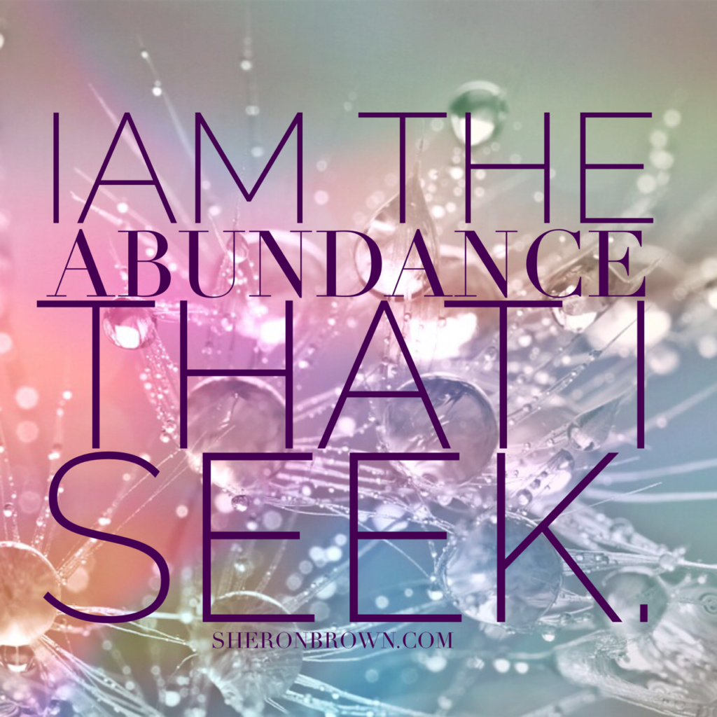 Where is Abundance? | Sheron Brown