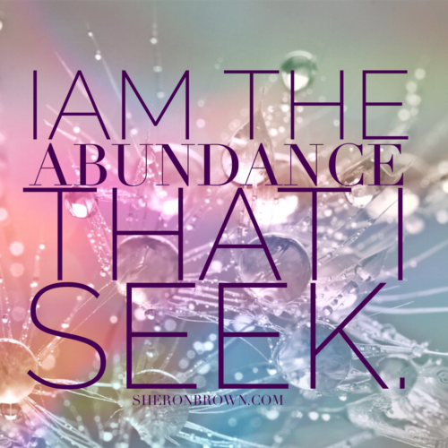 Where Is Abundance Sheron Brown 0909