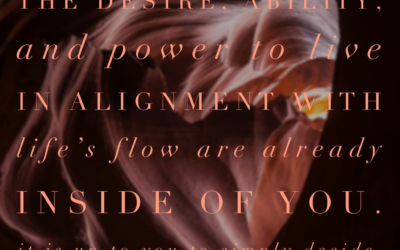 Decide and Let it Be