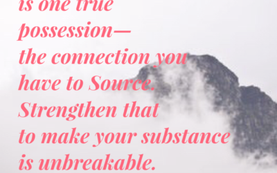 Strengthen Your Substance