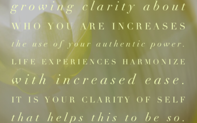 Increase Your Clarity of Self